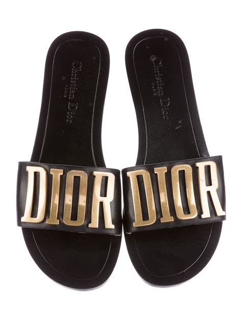 christian dior slides platform|Christian Dior slides for women.